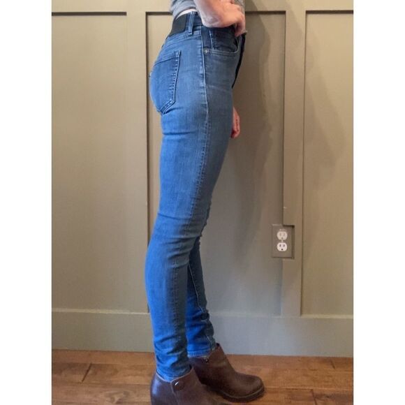 LEVI’S Made & Crafted Sliver High Rise Skinny Jeans Size 27 - Picture 4 of 13